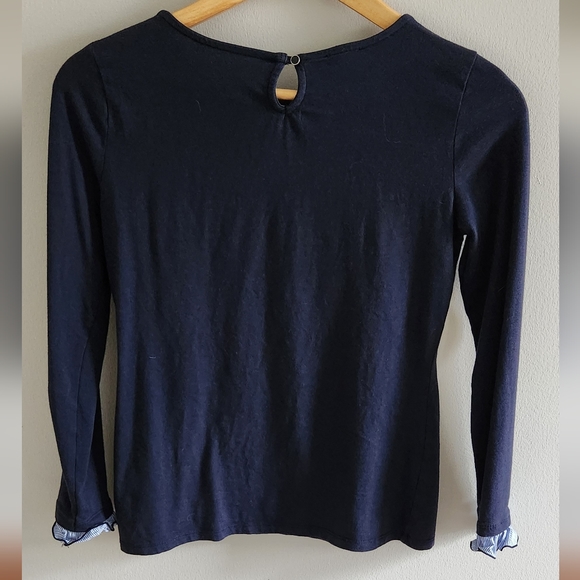 Talbots Ruffled Top - Picture 3 of 6